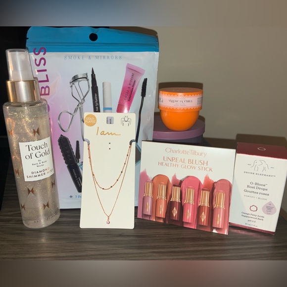 Drunk Elephant Other - Beauty and Jewelry Bundle - Charlotte Tilbury, Drunk elephant and more